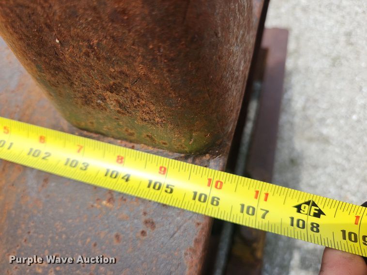 image for item LX9743 American Steel Works  double drum wedge foot roller