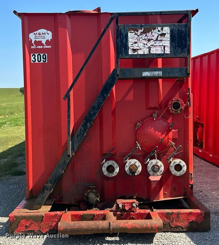 image for item MB9546 2008 Menard  frac tank trailer