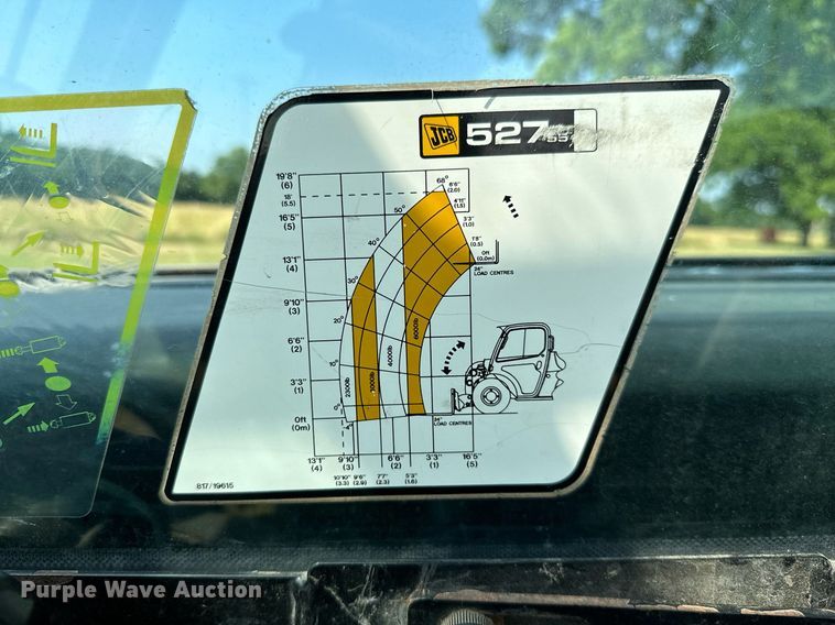 image for item MB9552 2005 JCB 527-55  telehandler
