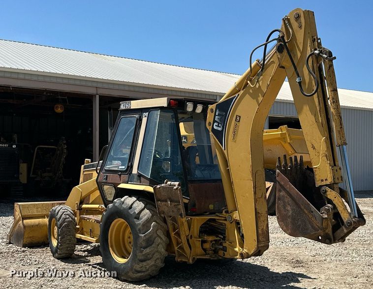 image for item MB9577 1995 Caterpillar 426B  backhoe