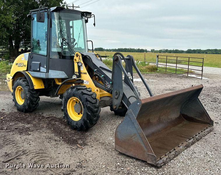image for item MB9583 2007 New Holland W50TC  wheel loader