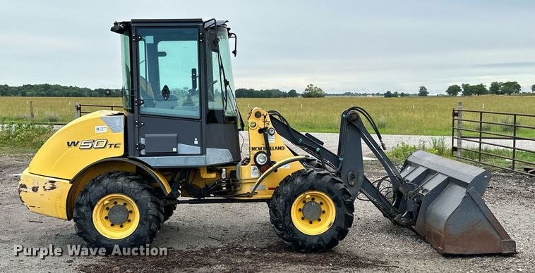 image for item MB9583 2007 New Holland W50TC  wheel loader