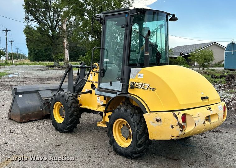 image for item MB9583 2007 New Holland W50TC  wheel loader