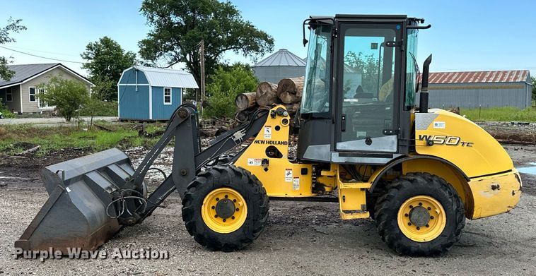 image for item MB9583 2007 New Holland W50TC  wheel loader