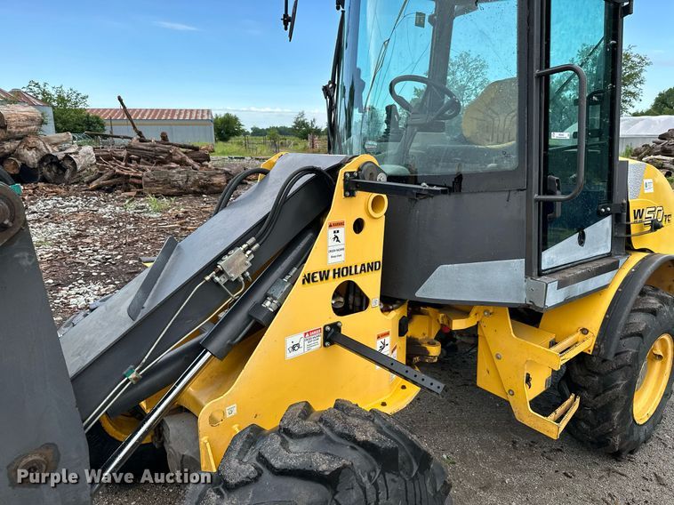 image for item MB9583 2007 New Holland W50TC  wheel loader