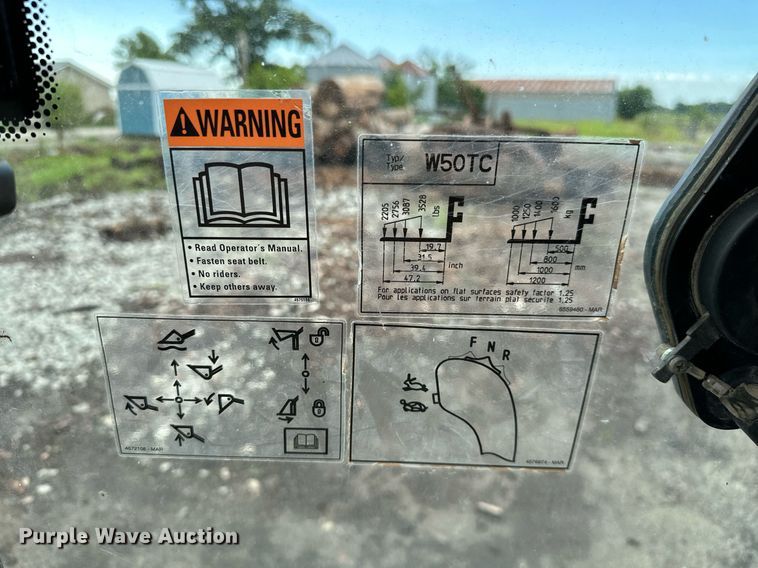 image for item MB9583 2007 New Holland W50TC  wheel loader