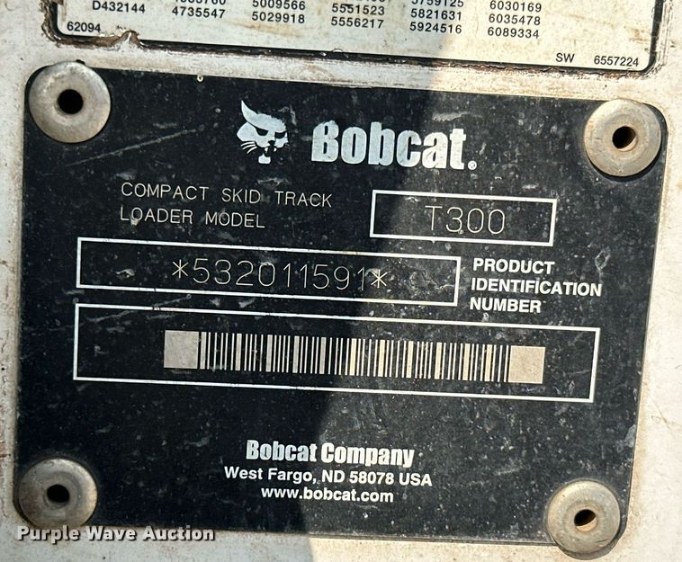 image for item MB9588 2006 Bobcat T300  tracked skid steer loader