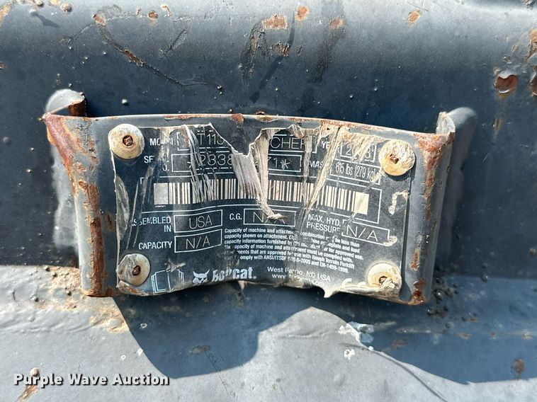 image for item MB9599 2013 Bobcat  compact utility loader trencher