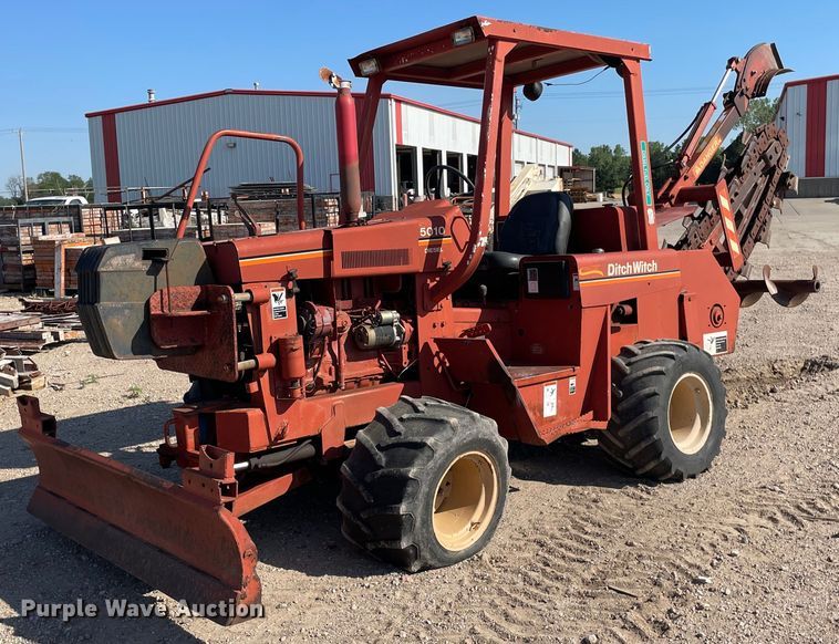 image for item ME9829 1986 Ditch Witch 5010DD  trencher
