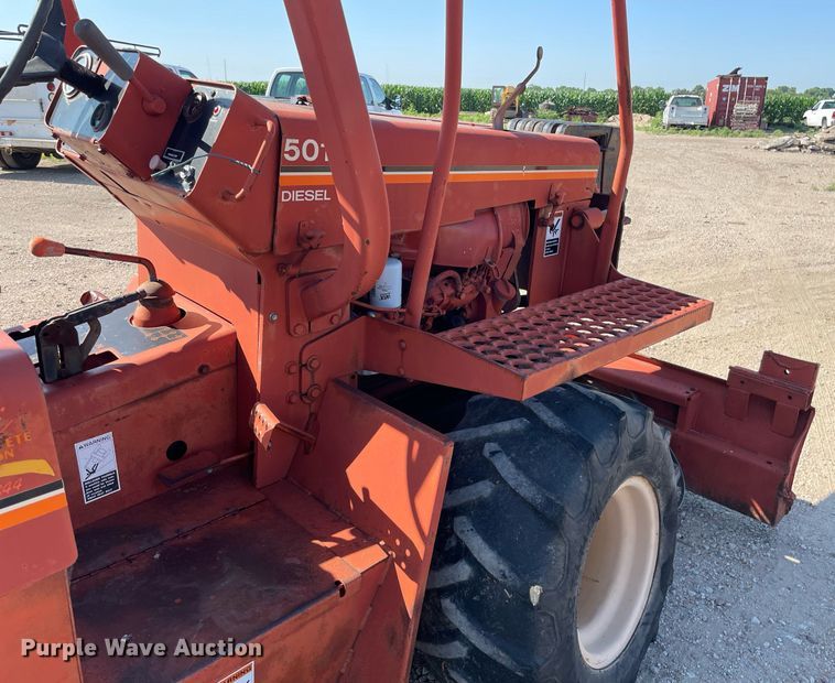 image for item ME9829 1986 Ditch Witch 5010DD  trencher