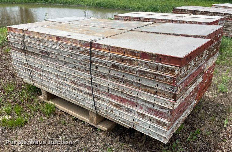 image for item ME9986 (42) Symons 8'L x 24" W concrete wall forms