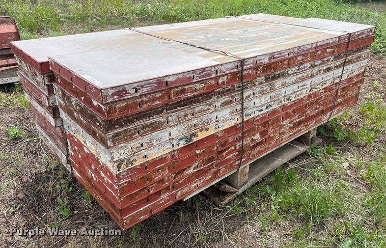 image for item ME9986 (42) Symons 8'L x 24" W concrete wall forms