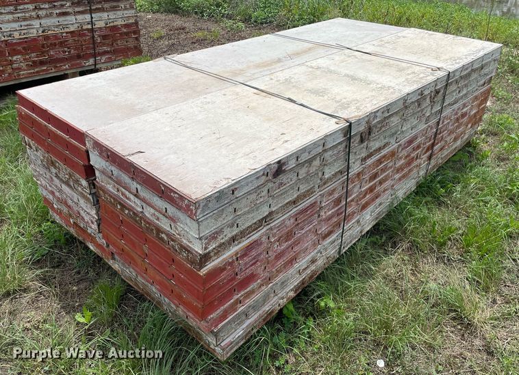 image for item ME9986 (42) Symons 8'L x 24" W concrete wall forms