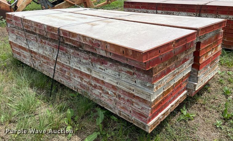 image for item ME9988 (20) Symons 8'L x 24"W concrete wall forms