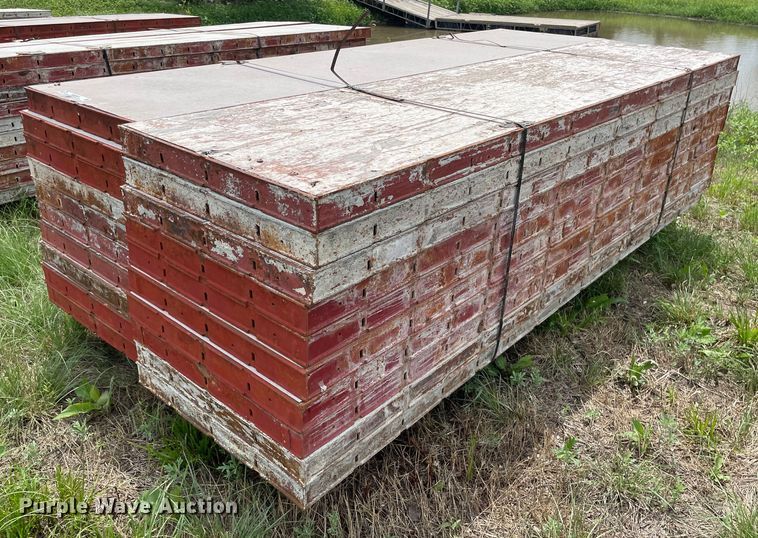 image for item ME9989 (20) Symons 8'L x 24"W concrete wall forms