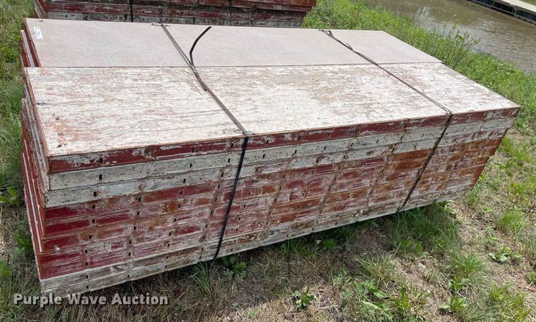 image for item ME9989 (20) Symons 8'L x 24"W concrete wall forms