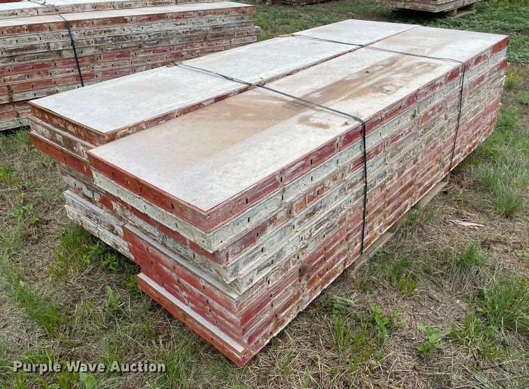 image for item ME9990 (20) Symons 8'L x 24"W concrete wall forms