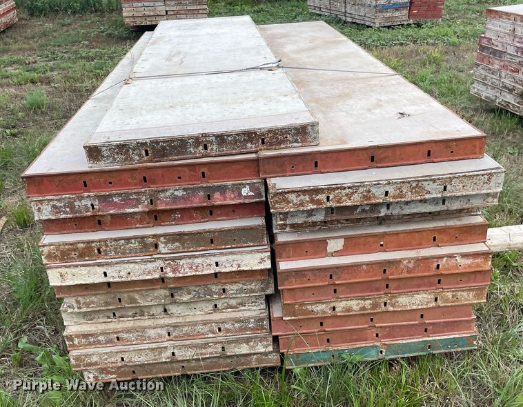image for item ME9991 (23) Symons 8'L x 24"W concrete wall forms