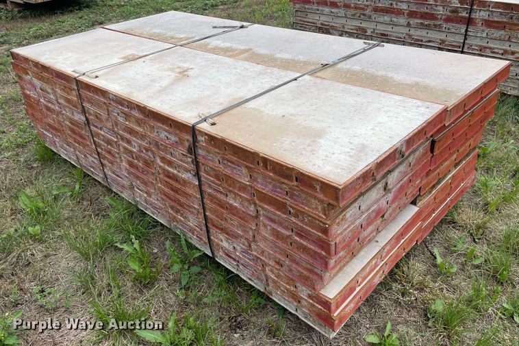 image for item ME9992 (20) Symons 8'L x 24"W concrete wall forms