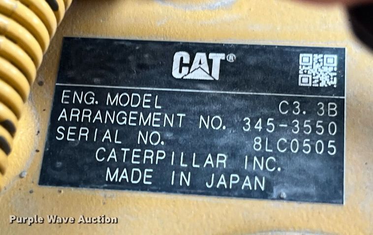 image for item MG9297 2021 Caterpillar 242D3  skid steer loader
