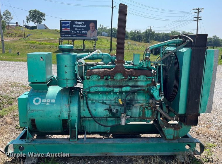 image for item MG9302 Onan 125DFH4R8  generator