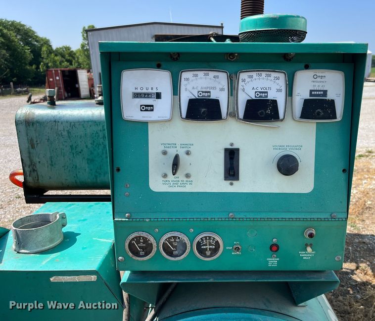 image for item MG9302 Onan 125DFH4R8  generator