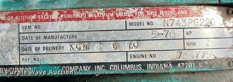 image for item MG9302 Onan 125DFH4R8  generator