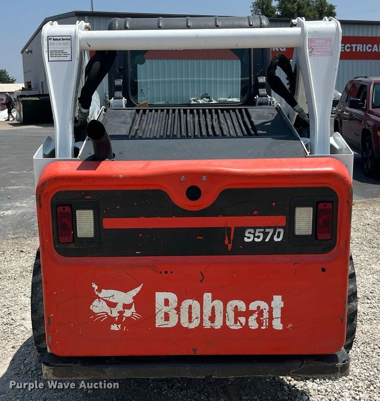 image for item MG9314 2017 Bobcat S570  skid steer loader