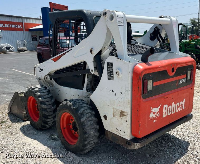 image for item MG9314 2017 Bobcat S570  skid steer loader