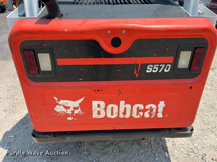 image for item MG9314 2017 Bobcat S570  skid steer loader