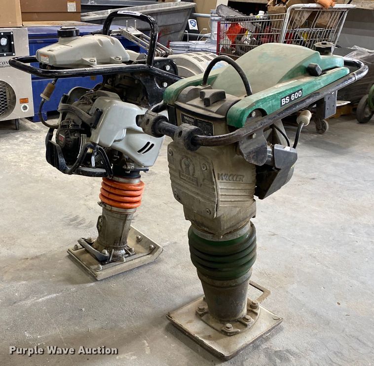 image for item MG9944 (2) plate compactors