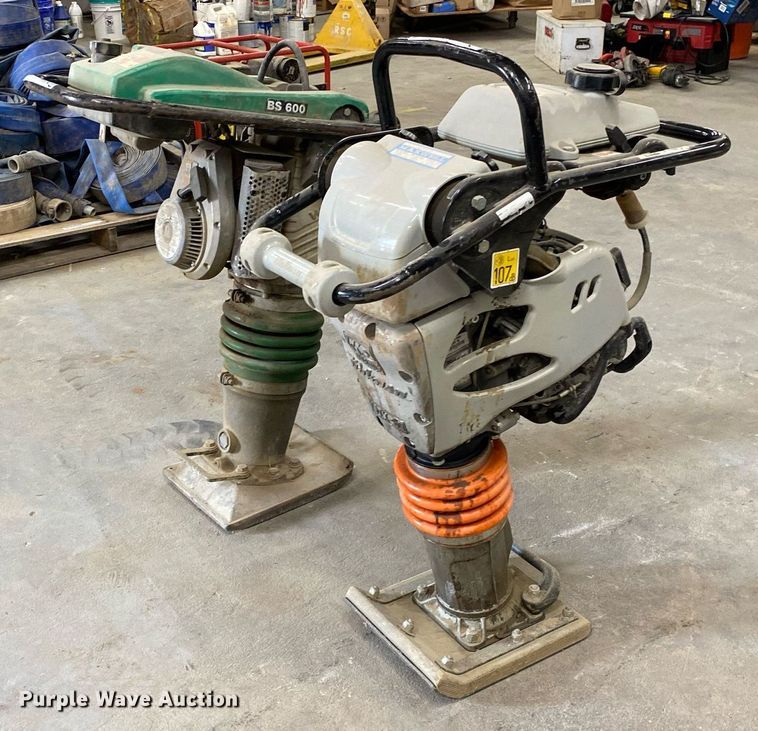 image for item MG9944 (2) plate compactors