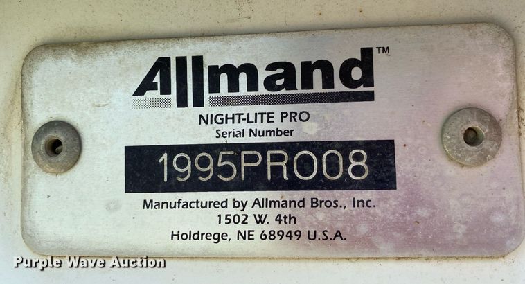 image for item MG9950 Allmand Night Lite Pro  light plant