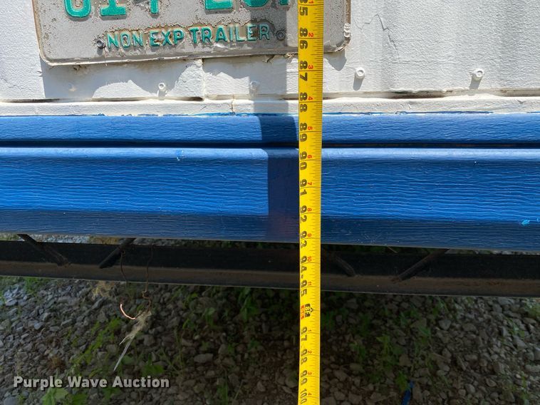 image for item MG9954 1989 Scotsman Group, Inc.  jobsite trailer