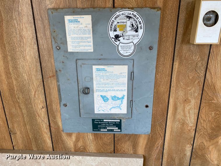 image for item MG9954 1989 Scotsman Group, Inc.  jobsite trailer