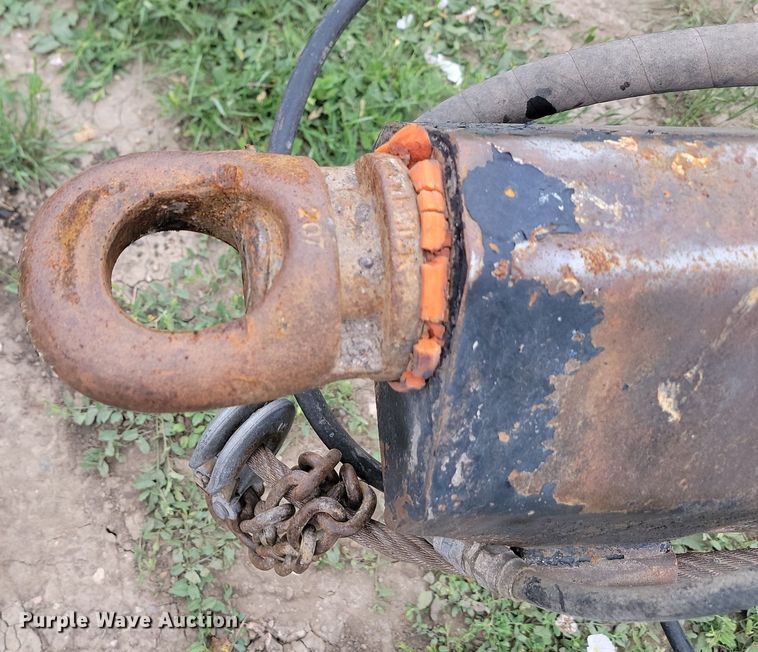 image for item ML9497 1994 Cornhusker 8X35 Rockpup  end dump pup trailer