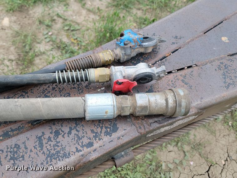 image for item ML9497 1994 Cornhusker 8X35 Rockpup  end dump pup trailer