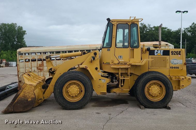 image for item MO9963 1991 Caterpillar 926E wheel loader