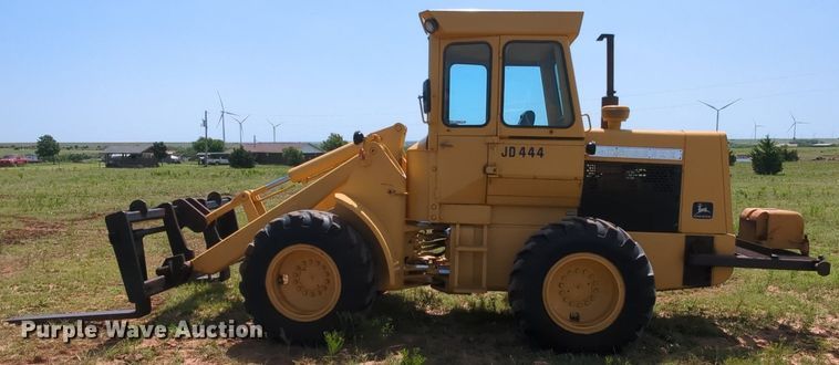 image for item MY9351 1980 John Deere 444  wheel loader