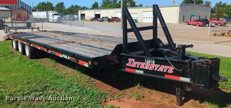 image for item MY9356 1986 Interstate 44DA  equipment trailer