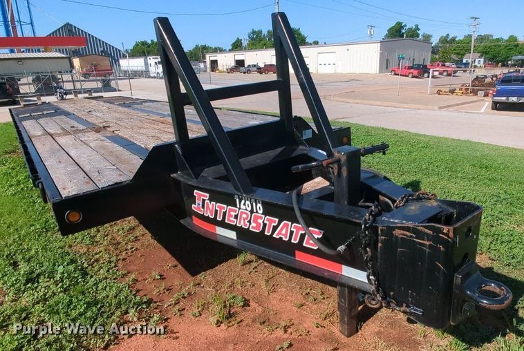 image for item MY9356 1986 Interstate 44DA  equipment trailer