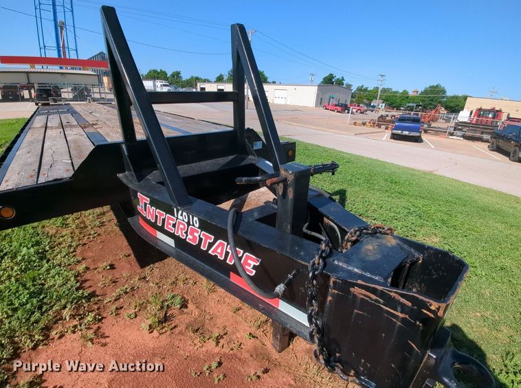 image for item MY9356 1986 Interstate 44DA  equipment trailer