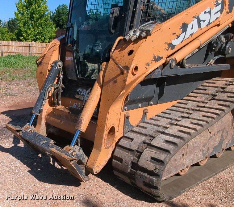 image for item MY9357 2011 Case TV380  tracked skid steer loader