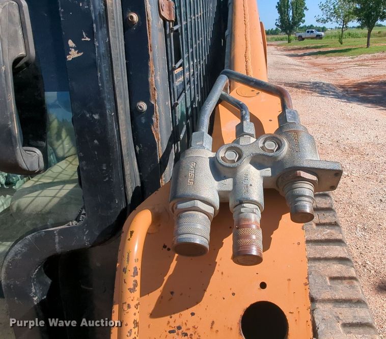 image for item MY9357 2011 Case TV380  tracked skid steer loader