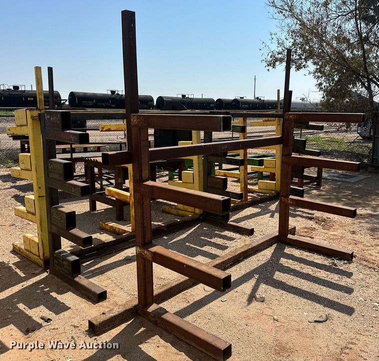 image for item NI9802 (3) metal racks