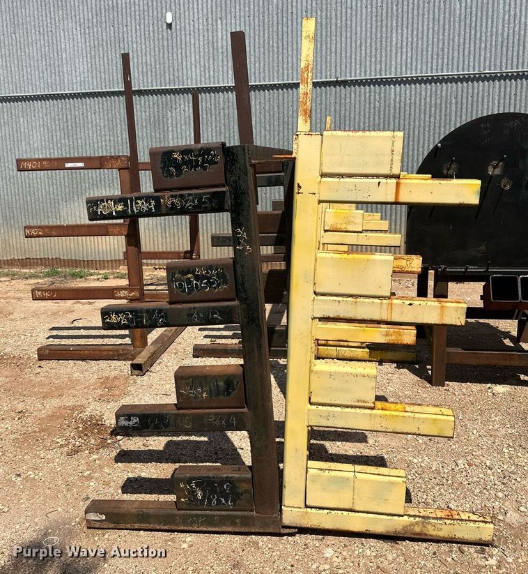 image for item NI9802 (3) metal racks