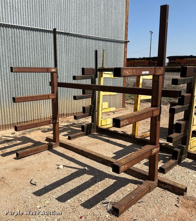 image for item NI9802 (3) metal racks