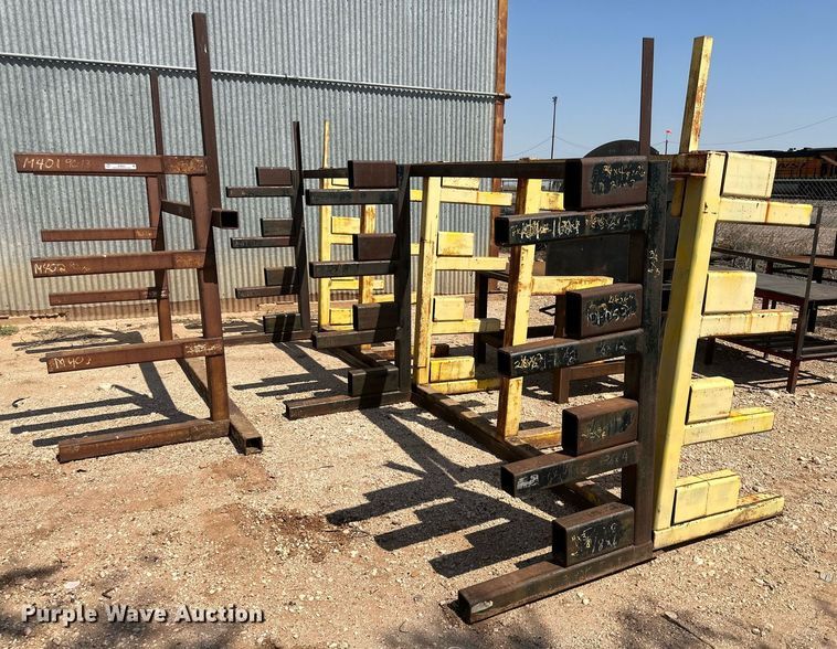 image for item NI9802 (3) metal racks