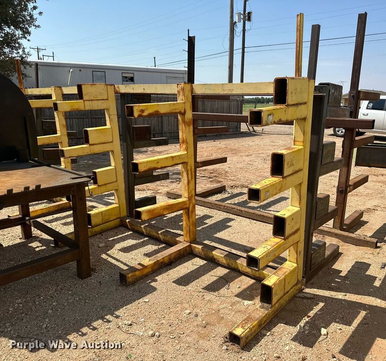 image for item NI9802 (3) metal racks