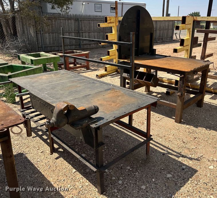 image for item NI9803 (2) welding tables